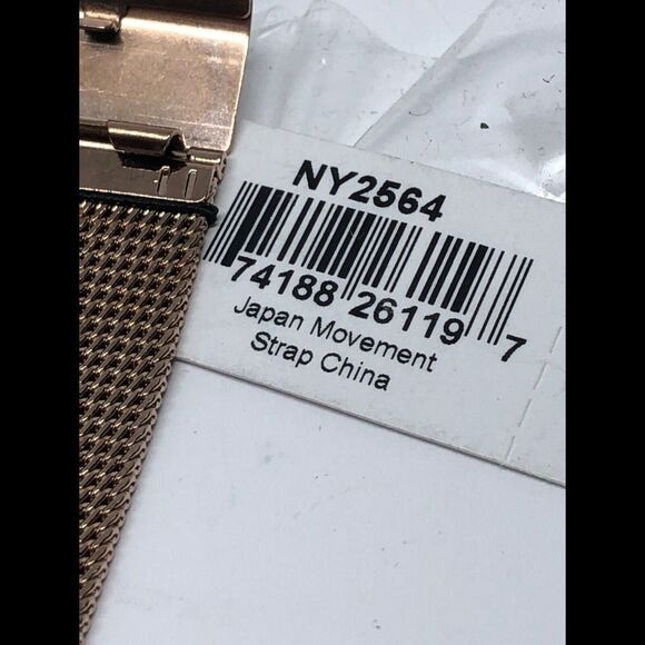 New DKNY Watch Half Band Use For Parts Stainless Steel Mesh NY2564 Cc57 - Picture 8 of 8